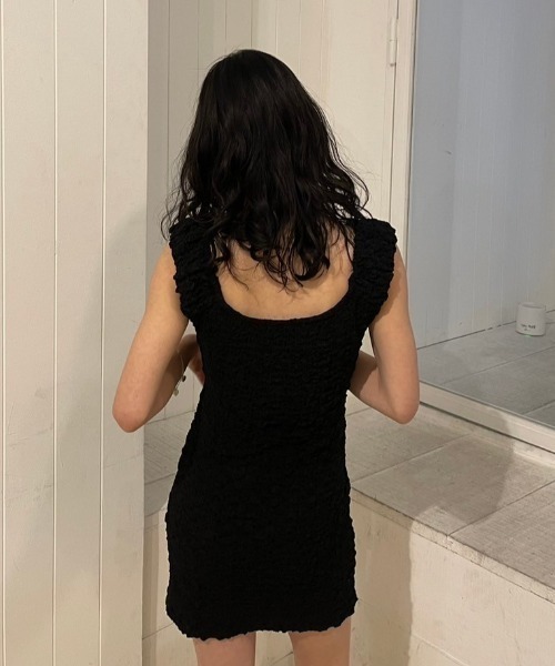 「HONEY MI HONEY」 ノースリーブワンピース FREE ラベンダー レディース_画像5