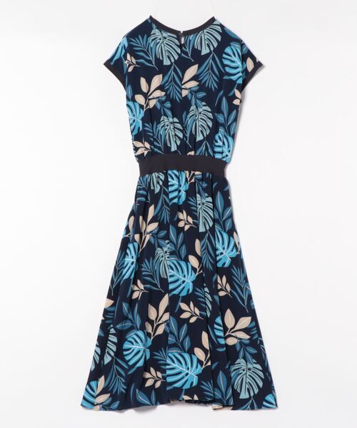 「PREFERIR」 半袖ワンピース MEDIUM ブラック レディース_画像2