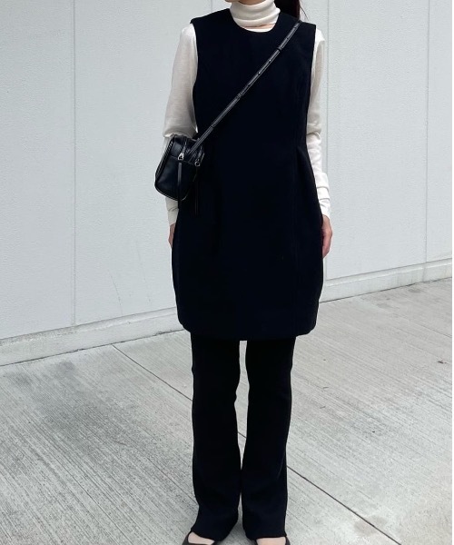 STYLEMIXER（スタイルミキサー） ワンピース ウールミニワンピース