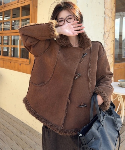 アニオナAGNONA 総リアルムートンコート アニオナAGNONA 総リアルムートンコート アニオナAGNONA 総リアル