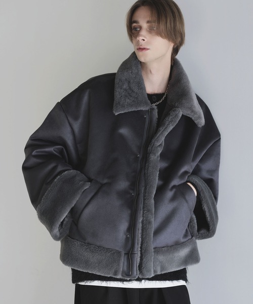DOORS フェイクムートンジャケット 17AW The TWENTYSEVEN（ザ トゥエンティーセブン） ムートンジャケット