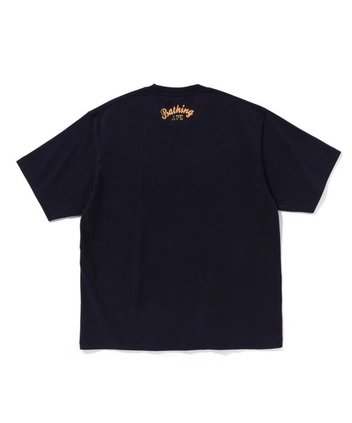 「A BATHING APE」 半袖Tシャツ LARGE ブラック メンズの画像