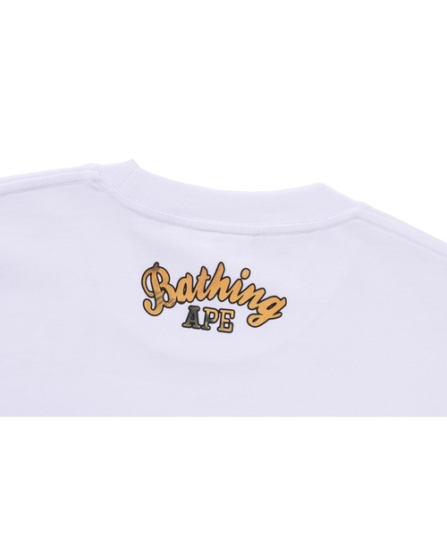「A BATHING APE」 半袖Tシャツ LARGE ブラック メンズの画像