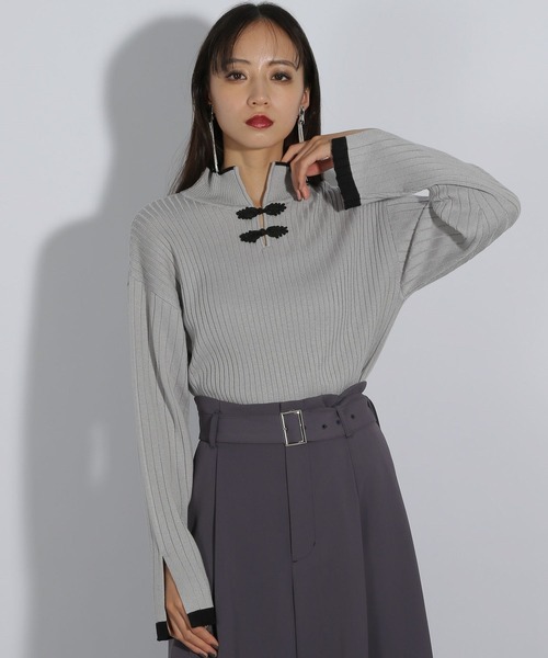 「HARE」 長袖ニット FREE ブラック レディース_画像3