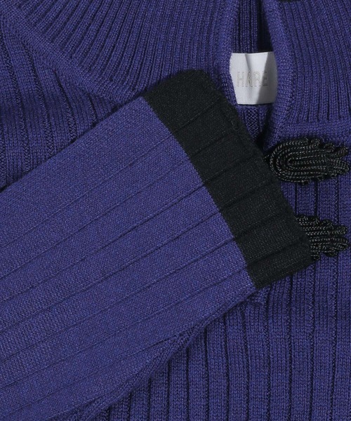 「HARE」 長袖ニット FREE ブラック レディース_画像6