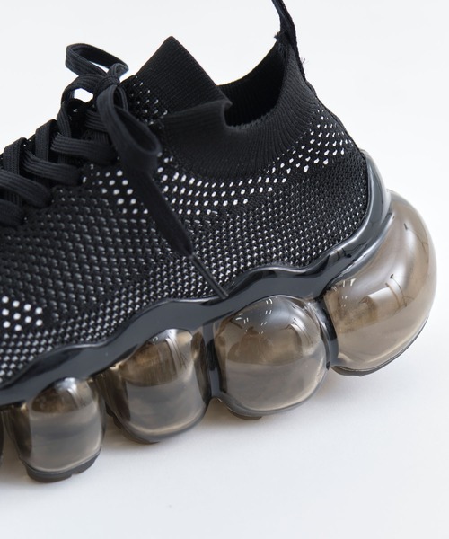 grounds（グラウンズ） ローカットスニーカー 37 ブラック レディース