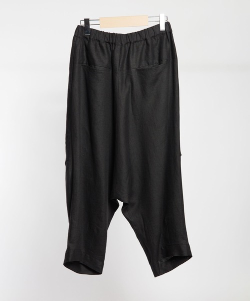 GOMME HOMME（ゴムオム） サルエルパンツ MEDIUM ブラック メンズ