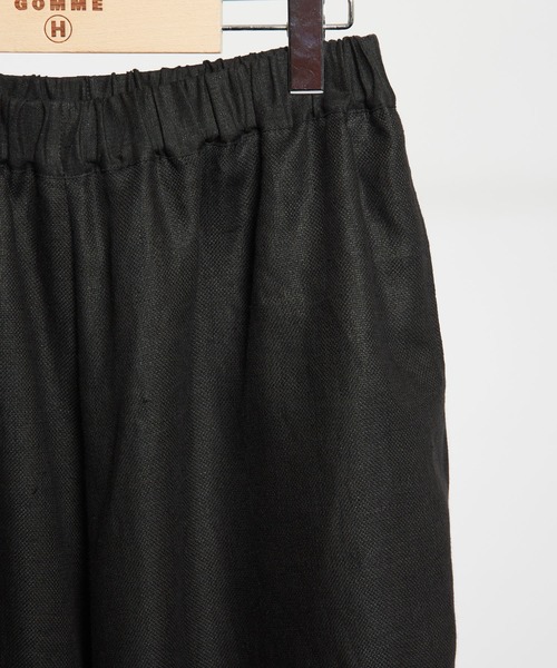 GOMME HOMME（ゴムオム） サルエルパンツ MEDIUM ブラック メンズ