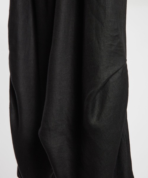GOMME HOMME（ゴムオム） サルエルパンツ MEDIUM ブラック メンズ