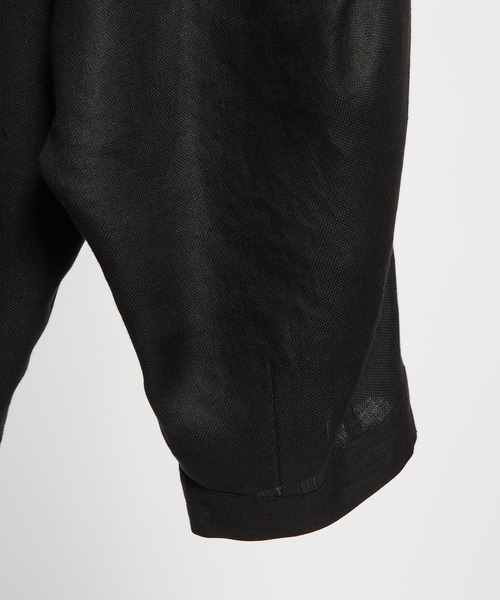 gomme サルエルパンツ　ブラック　24AW GOMME HOMME（ゴムオム） サルエルパンツ MEDIUM ブラック メンズ