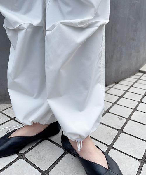 「SETUP7」 「Maison breeze」カーゴパンツ S ダークグリーン レディース_画像3