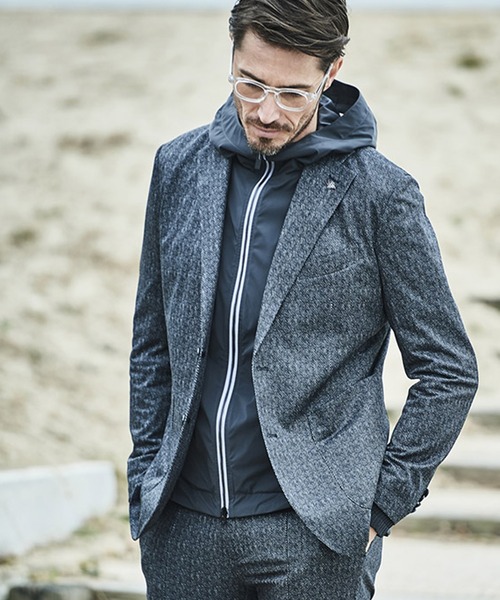 「g-stage」 ブルゾン 50 ベージュ メンズ_画像4