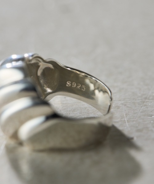 指輪 リング Sivelle./Silver925タイルリング レディースの画像