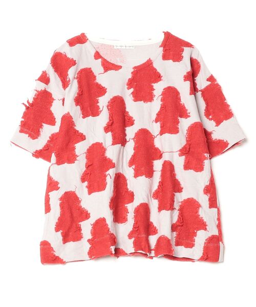 TSUMORI CHISATO（ツモリチサト） 半袖カットソー 02 レッド 