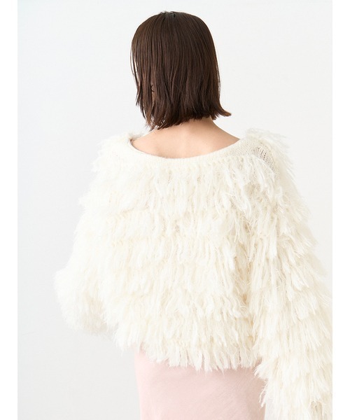 「SNIDEL」 ニットカーディガン FREE ブラック レディース_画像8