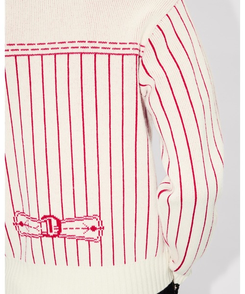 カーディガン 'KENZO Trompe L'oeil' カーディガン イン コットン ウール メンズの画像