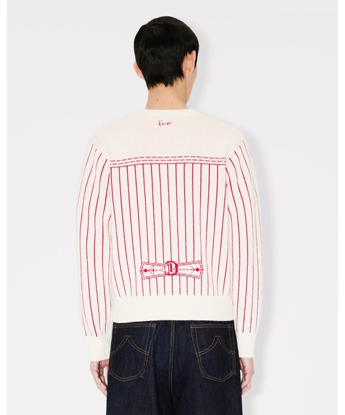 カーディガン 'KENZO Trompe L'oeil' カーディガン イン コットン ウール メンズの画像