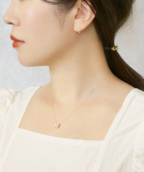 「TAKE-UP」 ピアス(両耳用) FREE イエローゴールド レディース_画像6