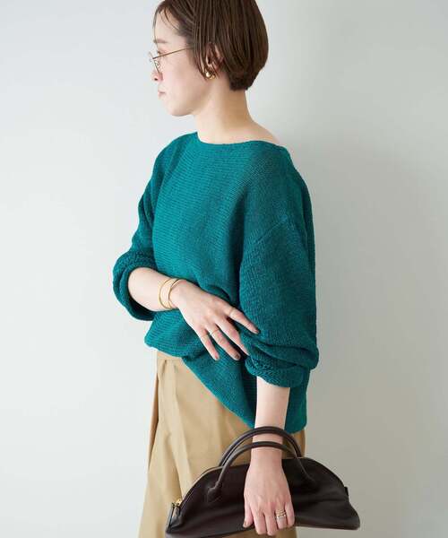 未使用近　Plage MIXTA SO/CAL フードプルオーバー plage｜《追加》linen mix loose プルオーバー | Rakuten Fashion(楽天