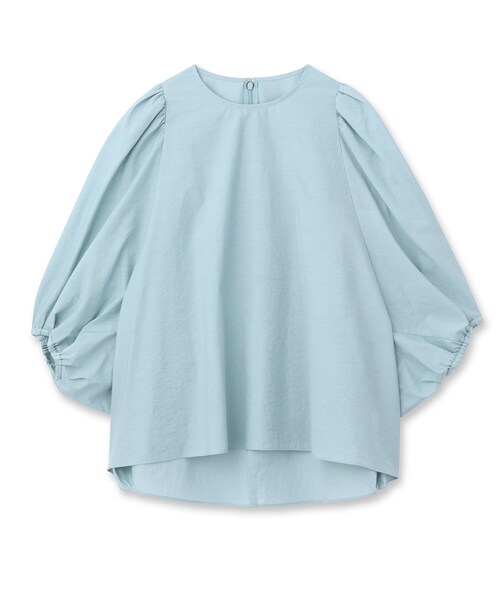 「DRESSTERIOR」 半袖ブラウス 36 ダークグレー レディース_画像9