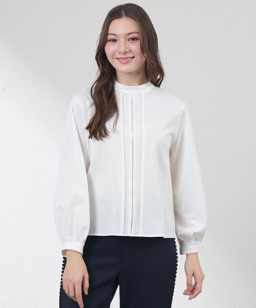 AMACA（アマカ） uvカット tシャツ 「Blousey」はしごレース ブラウ 