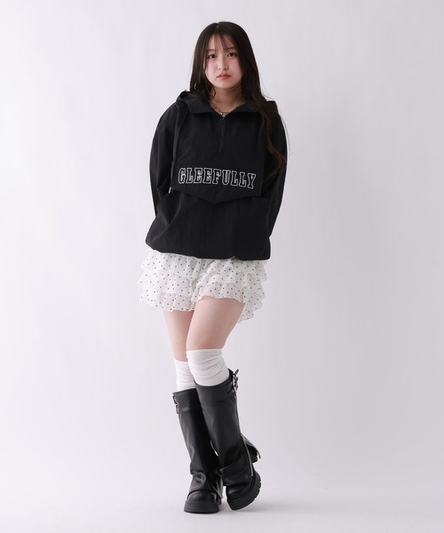 repipi armario（レピピアルマリオ） パーカー ハーフZIPアノラック