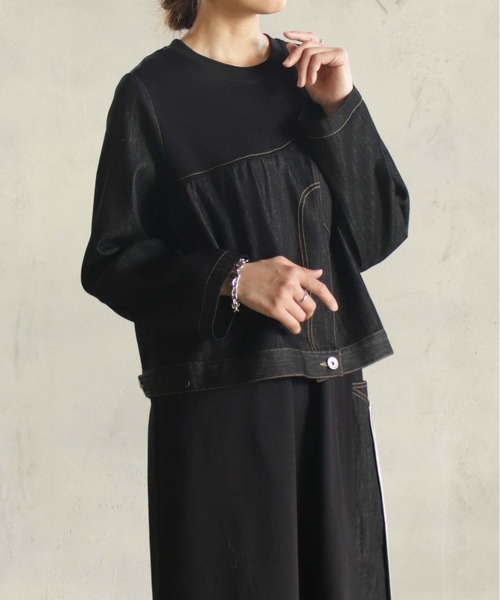 ワンピース デニムセットアップ風ワンピース : ZOZOTOWN Yahoo!店