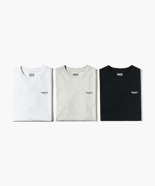 「MARITHE + FRANCOIS GIRBAUD」 半袖Tシャツ SMALL ブラック レディース_画像3