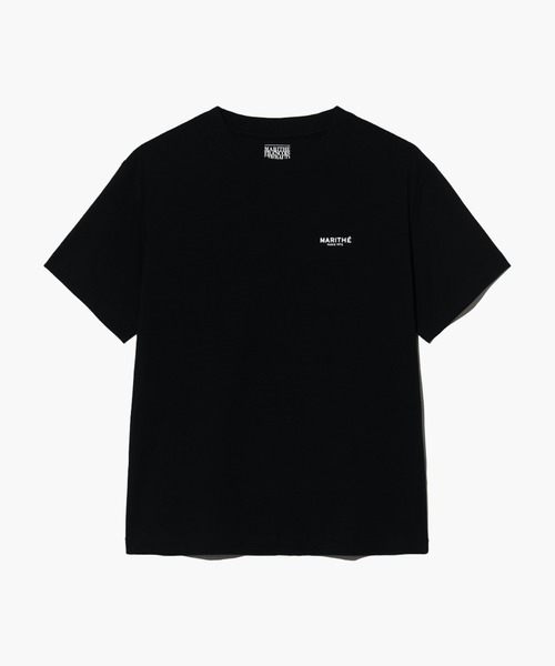 「MARITHE + FRANCOIS GIRBAUD」 半袖Tシャツ SMALL ブラック レディース_画像7