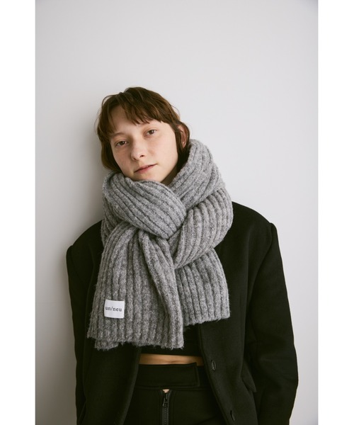 「un/neu」 ストール FREE イエロー レディース_画像7
