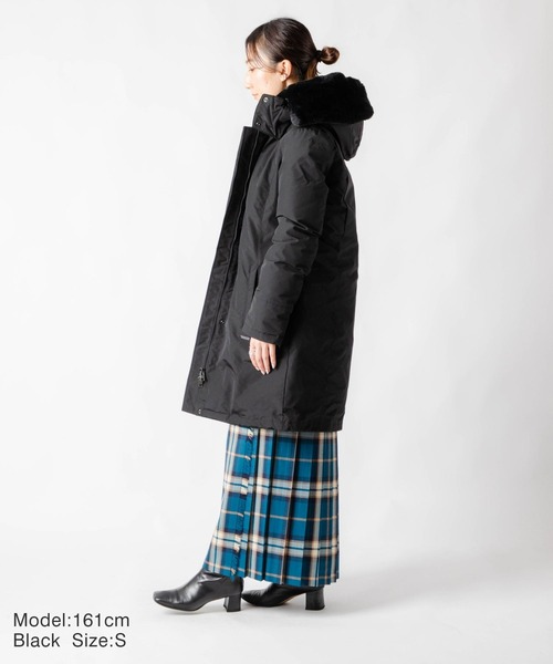 「WOOLRICH」 コート MEDIUM ネイビー レディースの画像