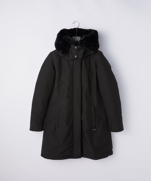 「WOOLRICH」 コート MEDIUM ネイビー レディースの画像
