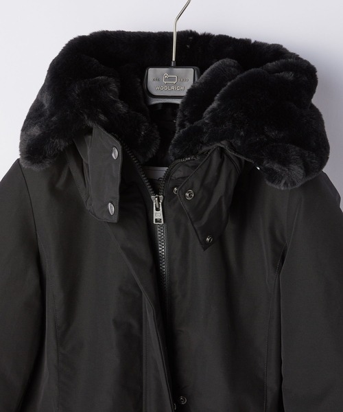 「WOOLRICH」 コート MEDIUM ネイビー レディースの画像