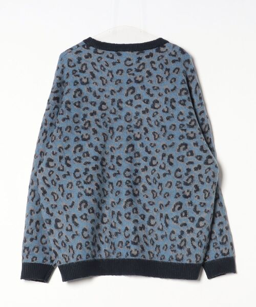 「PUNK DRUNKERS」 長袖ニット X-LARGE ブルー レディース_画像2