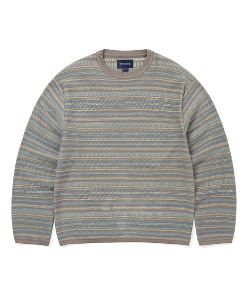 thisisneverthat ニット 美品 thisisneverthat（ディスイズネバーザット） セーター ニット Pattern