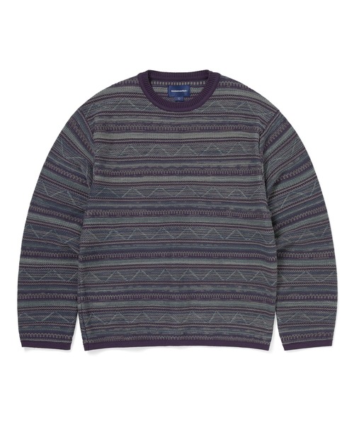 thisisneverthat ニット 美品 thisisneverthat（ディスイズネバーザット） セーター ニット Pattern