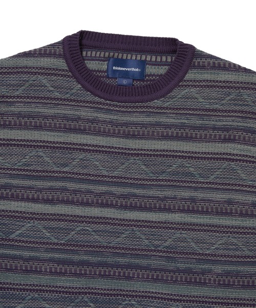 thisisneverthat（ディスイズネバーザット） セーター ニット Pattern 