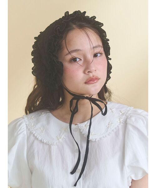 merry jenny（メリージェニー） petit flowerフロッキーヘッドドレス