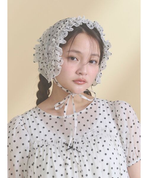 petit flowerフロッキーヘッドドレスの画像