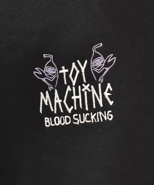 「TOY MACHINE」 スウェットカットソー M ブラック メンズ_画像7