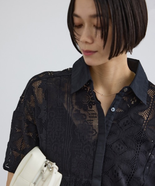 SALON adam et rope'（サロン アダム エ ロペ） ブラウス シャツ 「WEB