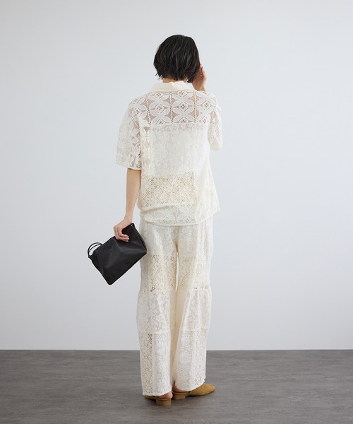 SALON adam et rope'（サロン アダム エ ロペ） ブラウス シャツ 「WEB