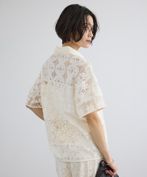 SALON adam et rope'（サロン アダム エ ロペ） ブラウス シャツ 「WEB