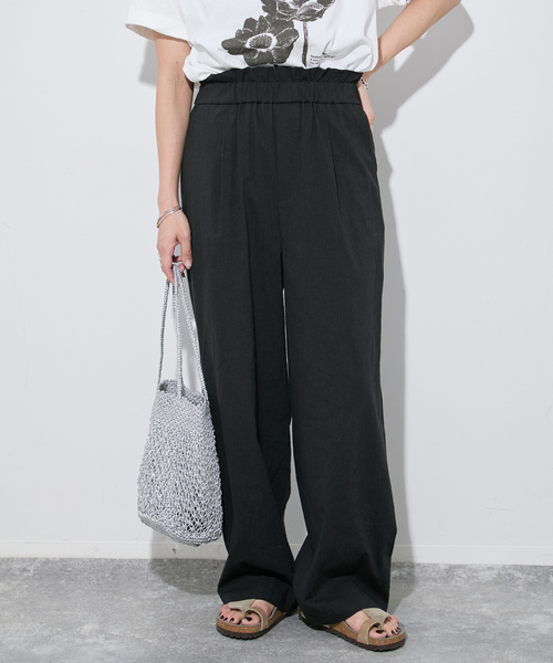 「JOURNAL STANDARD」 パンツ 38 ブラック レディース_画像9