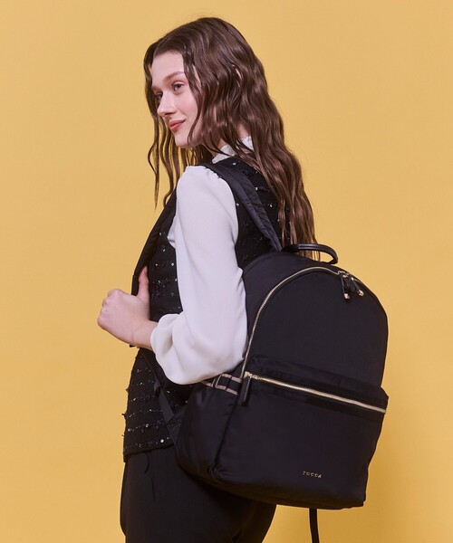 TOCCA ブラック リュック Fサイズ TOCCA（トッカ） リュック F ブラック レディース : ZOZOTOWN Yahoo!店