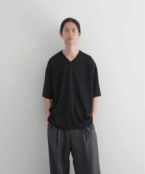 crepuscule（クレプスキュール） tシャツ crepuscule Washi v/n knit t