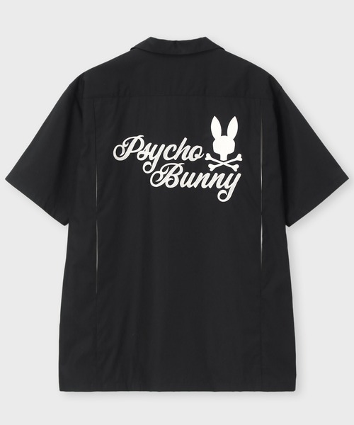 Psycho Bunny（サイコバニー） シャツ オープンカラー ボーリング