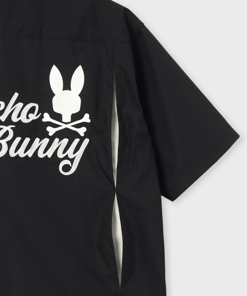 Psycho Bunny（サイコバニー） シャツ 半袖 オープンカラー ボーリング