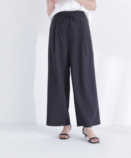 パンツ 「ちょうど、いい服」夏の本命ワイドパンツ レディースの画像