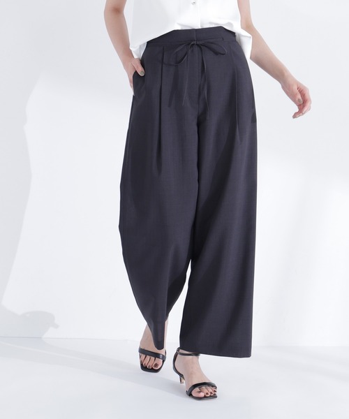 パンツ 「ちょうど、いい服」夏の本命ワイドパンツ レディースの画像